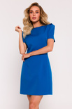 Elegancka sukienka mini niebieska