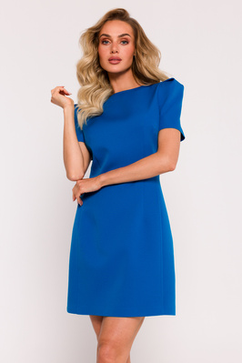 Elegancka sukienka mini niebieska